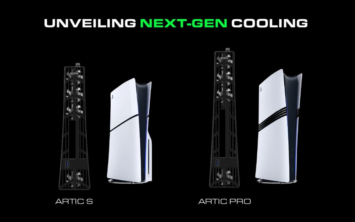 SCRY Inova com Coolers Inteligentes para PlayStation 5