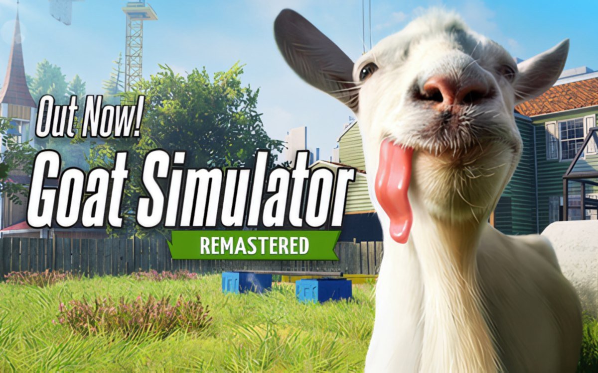 Goat Simulator Remastered Lança para PC e Consoles da Nova Geração